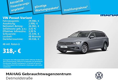 VW Passat Variant Volkswagen Business 2.0 TDI LED Navi RearVie