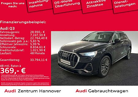Audi Q3 S line 45 TFSI e S tronic Business Paket 19-Z