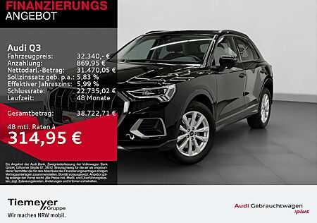 Audi Q3 40 TDI Q ADVANCED LED KAMERA ACC KEYLESS