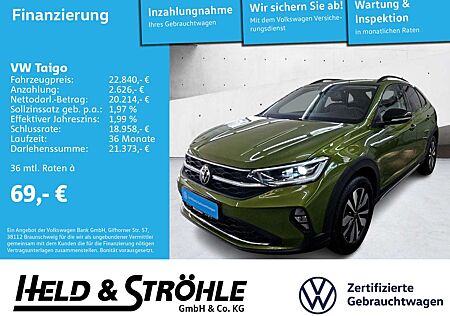 VW Taigo Volkswagen Goal 1.0 TSI AHK MATRIX NAV PARKLENK SHZ