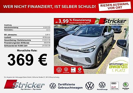 VW ID.4 Volkswagen Pro 4Motion 369,-ohne Anzahlung AHK Navi