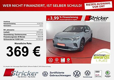 VW ID.4 Volkswagen Pro 4Motion 369,-ohne Anzahlung AHK Navi