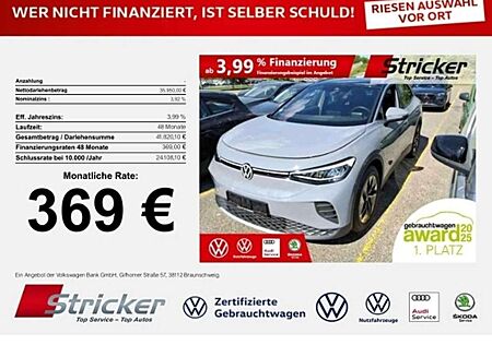 VW ID.4 Volkswagen Pro 4Motion 369,-ohne Anzahlung AHK Navi
