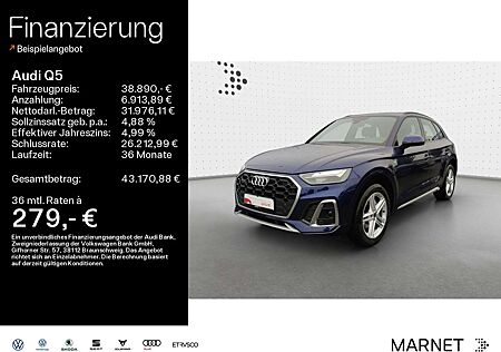 Audi Q5 40 TDI quattro S line*LED*Alu*AHK*PDC*Virtual