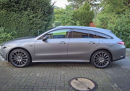 Mercedes-Benz CLA 250 gebraucht kaufen Mercedes-Benz CLA 250 e SB AMG Sport Designo Night Burmester Kamera AHK