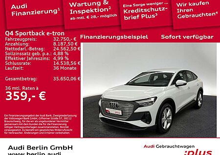 Audi Q4 e-tron Q4 Sportback 40 e-tron LED RFK NAVI HUD VIRTUAL