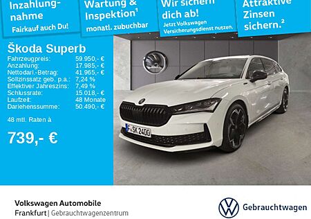 Skoda Superb Combi 2.0 TDI DSG 4x4 Sportline Navi DCC