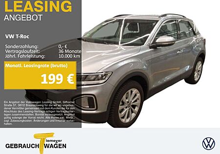 VW T-Roc Volkswagen 1.0 TSI LIFE ST.HEIZ AHK KAMERA VIRTUAL