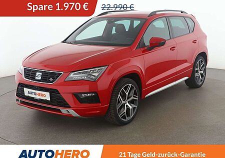 Seat Ateca gebraucht kaufen Seat Ateca 2.0 TDI FR 4Drive Aut.*NAVI*LED*ACC*360*