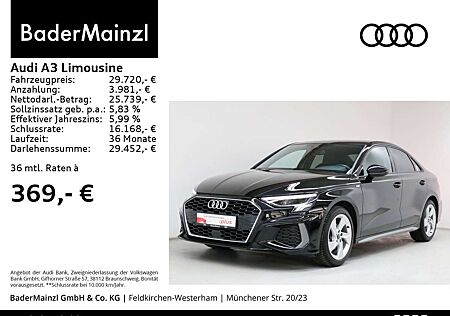 Audi A3 30 TFSI S tronic S line SHZ Virtual