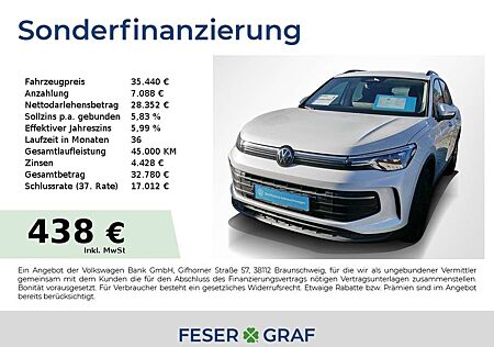 VW Tiguan Volkswagen 2.0 TDI Life DSG ACC AHK RüKa Sitzh.