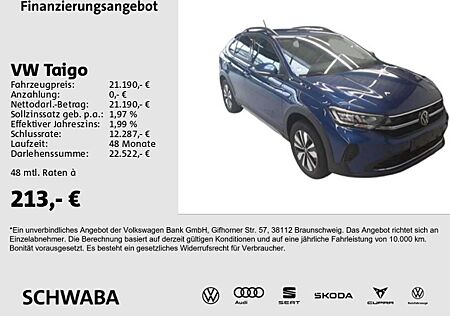 VW Taigo Volkswagen Move 1.0 TSI LED*VIRTUAL*AHK*ACC*LANE*16"