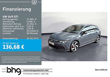 VW Golf GTI Volkswagen 2.0 TSI DSG *ACC*AHK*VERKEHRSZEICHENERK
