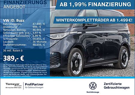VW ID.BUZZ Volkswagen ID. Buzz PRO 360 AHK LM20 ACC eTÜREN eKLAPPE