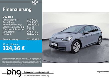 VW ID.3 Volkswagen Performance Pro Tech *HEAD-UP*ACC*PANO*KAME