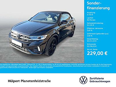 Volkswagen T-Roc Cabriolet 1.5 R-LINE LEDER AHK CAM ACC NAVI