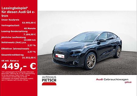 Audi Q4 e-tron Sportback 45 quattro S line AHK Matrix
