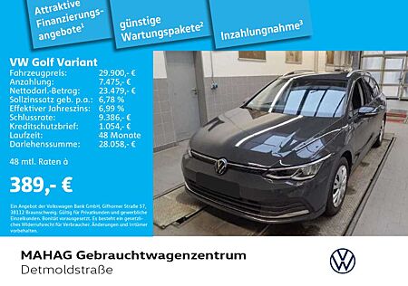VW Golf Variant Volkswagen Golf VIII Variant 1.5 eTSI Active AHK Navi LED A