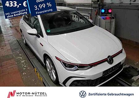 VW Golf GTI Volkswagen Golf VIII GTI DSG LEDER+IQ+NAVI+AHK+PANO+HARMAN