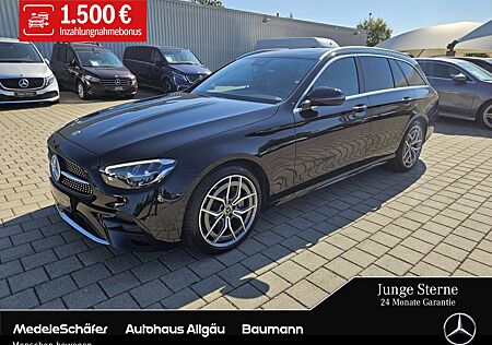 Mercedes-Benz E 220 d T 4M AMG 19" SHD AHK Kamera Widesscreen