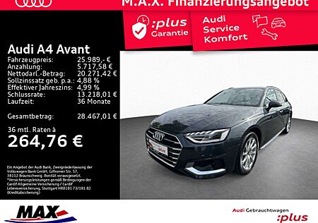Audi A4 40 TDI ADVANCED MATRIX+AHK+NAVI+KAMERA+