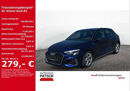 Audi A3 1.5 TFSI S line LED AHK ACC Business MMI plus