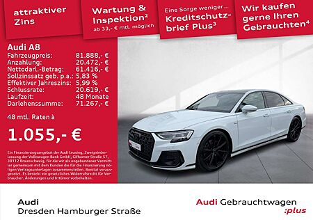 Audi A8 50TDI quattro S line Matrix Pano B&O Standhz.