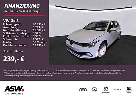 VW Golf Volkswagen Life 1.0TSI LED Navi PDC ACC SHZ AHK