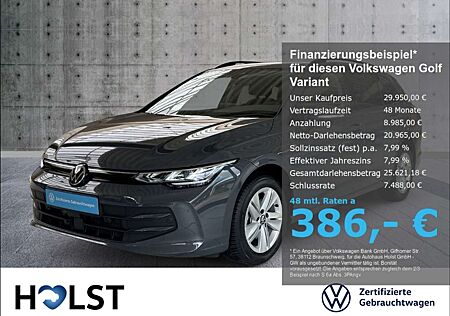 VW Golf Variant Volkswagen VIII 1.5eTSI DSG Life GJR AHK RüFaKa LightsAssist