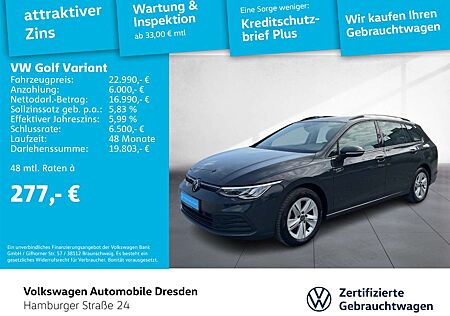 VW Golf Variant Volkswagen Golf VIII Variant Life 1.5TSI LED NAV PDC TRAVEL