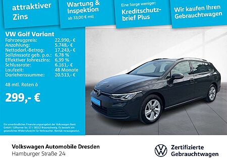 VW Golf Variant Volkswagen Golf VIII Variant Life 1.5TSI LED NAV PDC TRAVEL