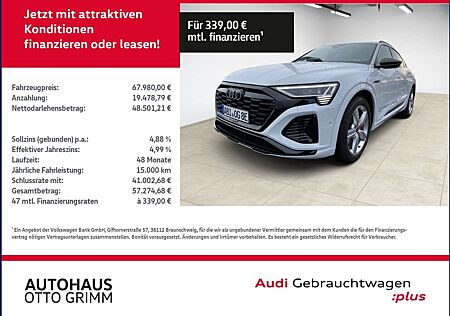 Audi Q8 e-tron 55 quattro S line LED