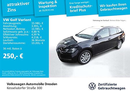 VW Golf Variant Volkswagen Golf VII Variant 1.0 TSI Comfortline ACC LED Nav