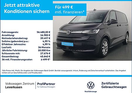 VW T7 Multivan Volkswagen 7-SITZER AHK PANO HUD VIRT SHZ ACC