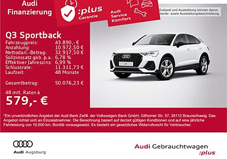 Audi Q3 2x S line 35 TFSI S tr. LED*AHK*8fa