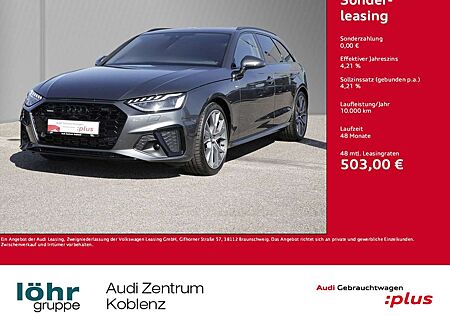 Audi A4 Avant 40 TFSI quattro S line Matrix Panorama