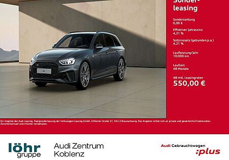 Audi A4 Avant 40 TFSI quattro S line Matrix Panorama