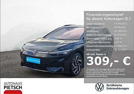 VW ID.7 Volkswagen Tourer Pro IQ-Light 77 kWh 360°Head-Up AHK