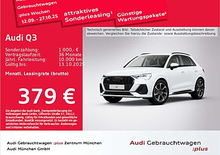 Audi Q3 40 TFSI qu. S tronic S line StdHzg/AHK/Navi+