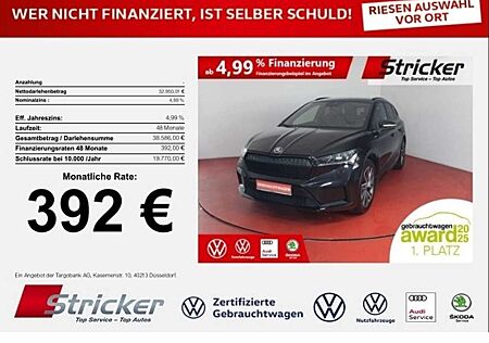 Skoda Enyaq iV 80 Sportline 392,-ohne Anzahlung AHK Pumpe ACC