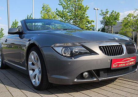 BMW 645 CI V8 Cabrio SMG TopGepflegt Voll Navi Xenon Leder