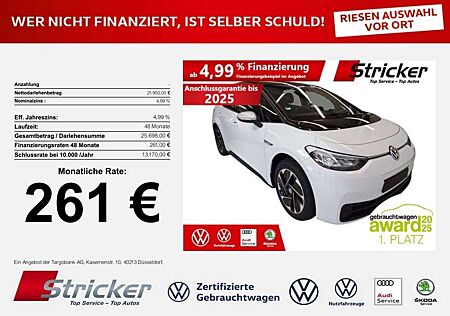 VW ID.3 Volkswagen Pro 1st Edition 150/58 261,-ohne Anzahlung ACC Na