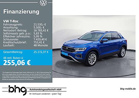 VW T-Roc Volkswagen 1.0 TSI Life #AppConnect #ACC