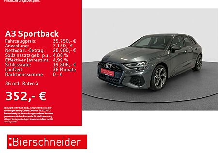 Audi A3 40 TDI qu 2x S-Line Black 18 B&O CA
