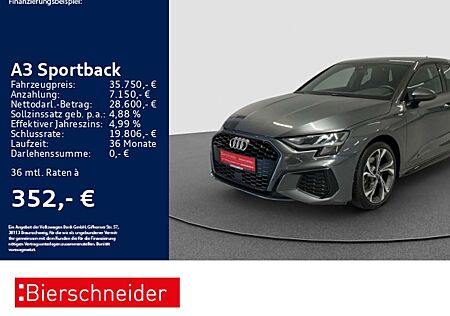 Audi A3 40 TDI qu 2x S-Line Black 18 B&O CA