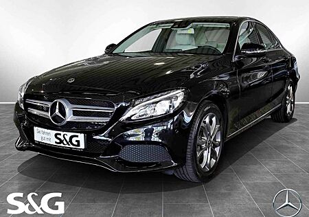 Mercedes-Benz C 200 4M AVANTGARDE RüKam+AHK+LED+17