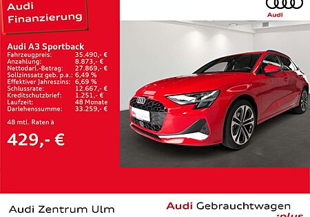 Audi A3 advanced 35 TFSI S tronic NAV R-KAM