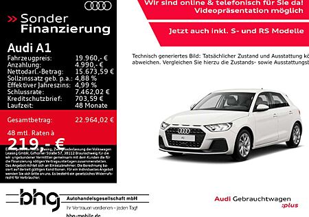 Audi A1 25 TFSI Sportback advanced Sitzheizung Navi