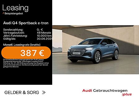 Audi Q4 e-tron 45 S line AHK*20"*RFK*Sound