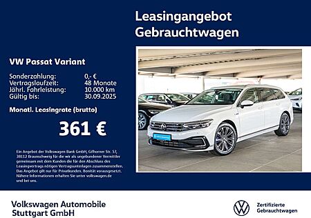 VW Passat Variant Volkswagen GTE 1.4 TSI DSG Navi Kamera AHK